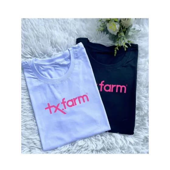 Camiseta Texas Far Feminino Modelo Country Tendência 100% Algodão
