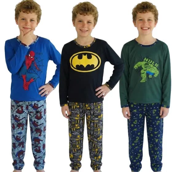 Pijama Infantil Longo Masculino