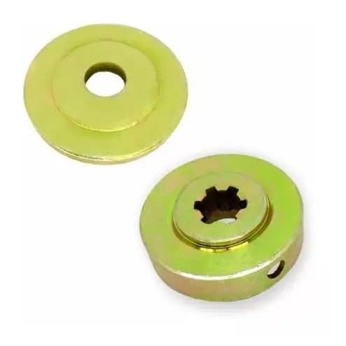 KIT FLANGE/ARRUELA TRANSMISSÃO ROÇADEIRA IMPORTADA 6T -2 PÇS