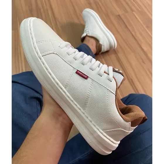 Tênis masculino Sport Fire original sapatenis confortável casual para o dia a dia lançamento