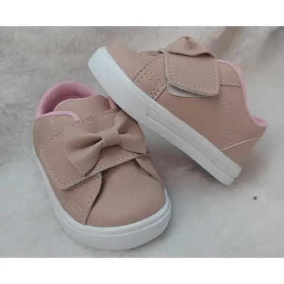 TÊNIS LAÇO ROSE - FEMININO INFANTIL - CLASSICO ROSA LAÇO