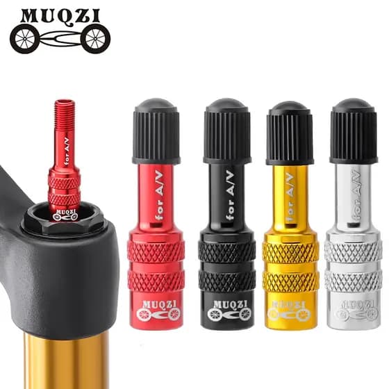 Adaptador De Válvula MUQZI Para Bicicleta Schrader MTB De Estrada Insuflável