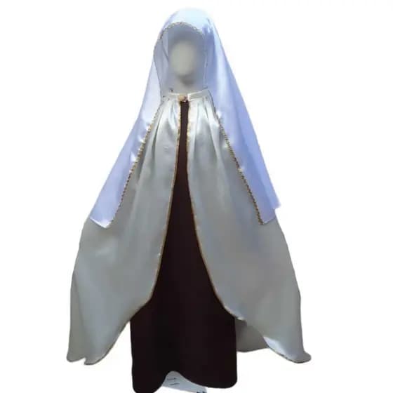 -Roupa de Nossa Senhora do Carmo Bebê, Infantil e Adulto