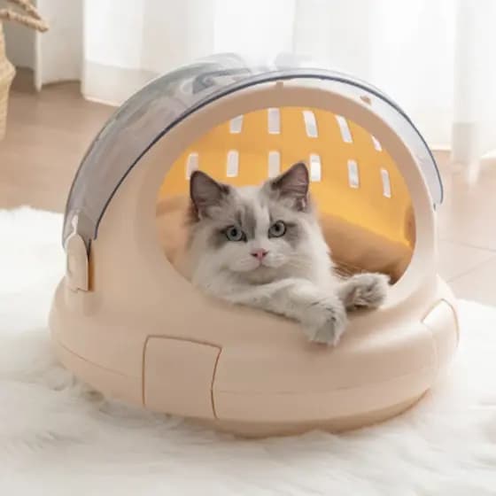 Bolsa De Transporte Pet Cachorro Gato Luxo Mochila Viagem Passeio