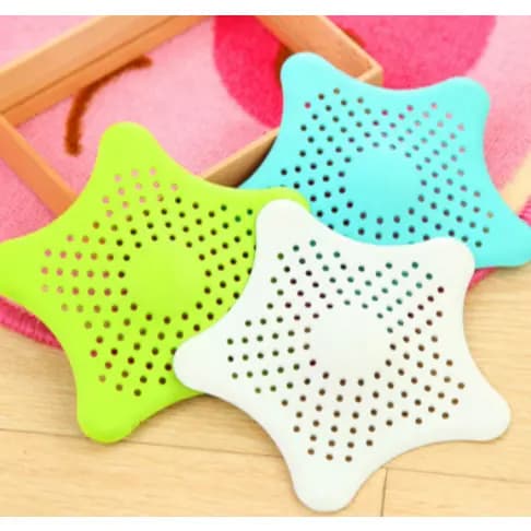 4 Peças Tampa De Silicone Ralo Pia, Tampa Estrela Cozinha Banheiro Universal Filtro Anti Resíduos Flex Drain