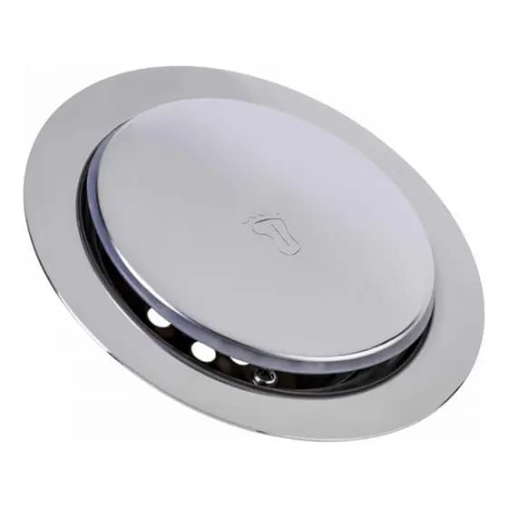Ralo Inteligente Click Redondo Banheiro Aco Inox 10cm 10x10 903