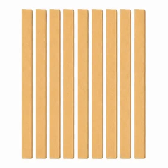 Kit Ripado Shiplap MDF Cru 3mm Revestimento Decorativo Premium