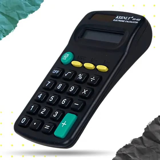 Calculadora De Mesa E Bolso 8 Dígitos - Kk402 - Kaftor