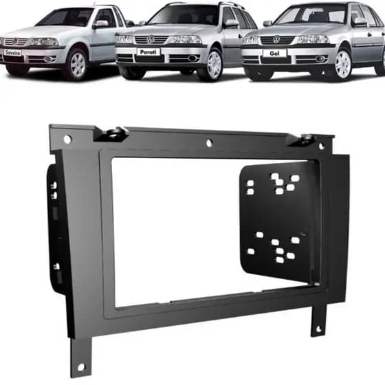 Moldura Painel Gol G3 / Parati G3 / Saveiro G3 2 Din