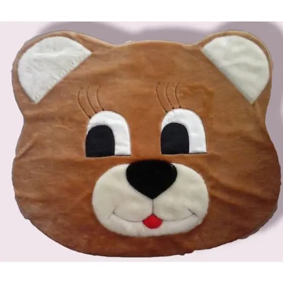 Tapete de Pelúcia Infantil Urso Para Sala ou Quarto