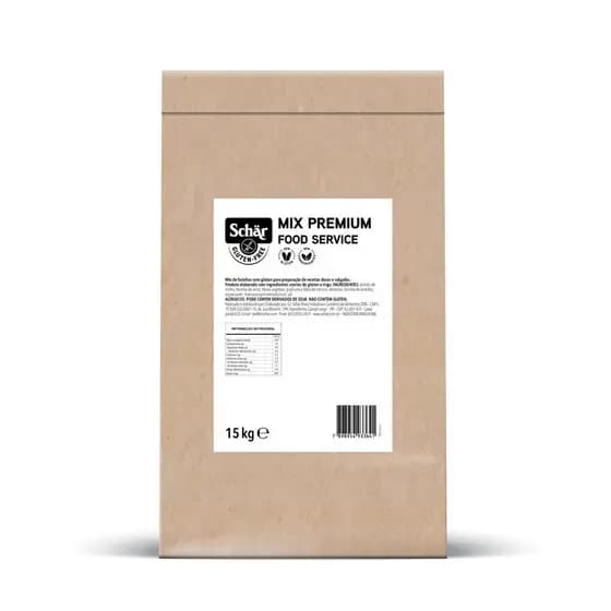 Farinha Mix Premium Sem Glúten Fardo 15kg Food Service Schar