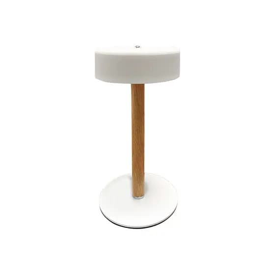 Luminária De Mesa Abajur Luna 3W Led Multicor Touch Para Mesa De Estudos Home Office Cabeceira