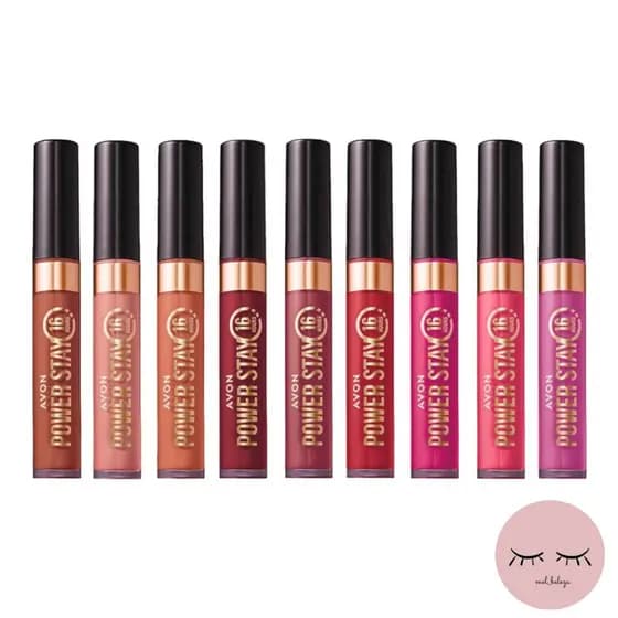 Batom Liquido Avon Power Stay 16h 6ml - Escolha a sua Cor