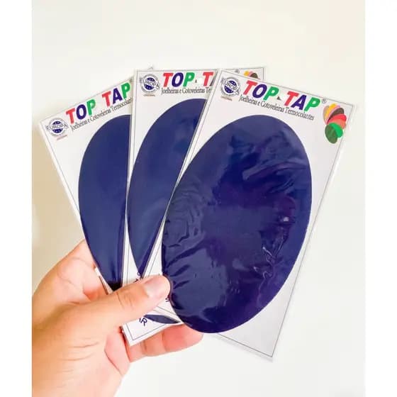 Joelheira/Cotoveleira Termocolante. Ideal Para Uniformes Escolares.