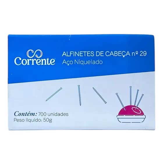 Alfinete Para Costura 29 50g Extra Fino COATS - ORIGINAL