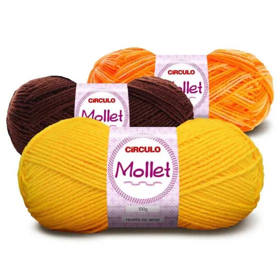 Lã Círculo Mollet 100 Gramas