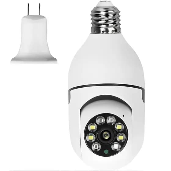 Câmera Lâmpada Entrada Bocal E27 Led JT-8177