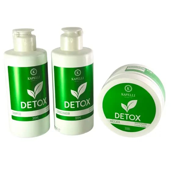 Kit Detox Capilar Kapelli Profissional
