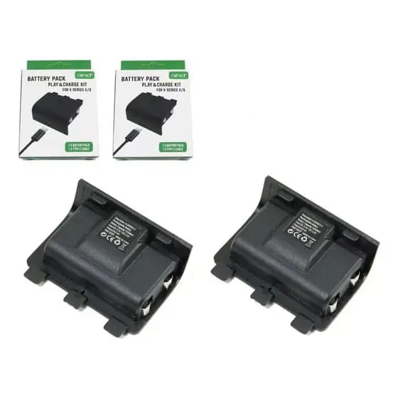 Kit 2 Baterias Para Controle X-box Series S/x 8800mah Usb-c
