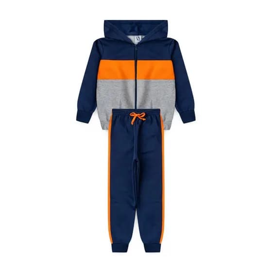 Conjunto Masculino Jaqueta Detalhada