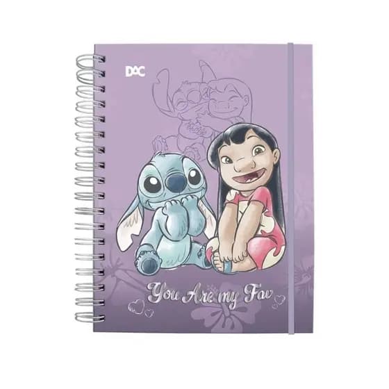 Caderno Smart Stitch Universitário Dac / Caderno Colegial / Papelaria / Material Escolar / Folhas Reposicionáveis