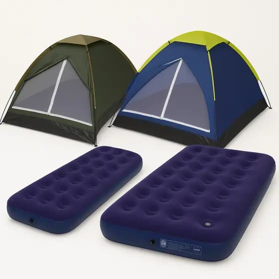 Barraca Iglu 2 Pessoas + Colchão Inflável Solteiro/Casal - MOR