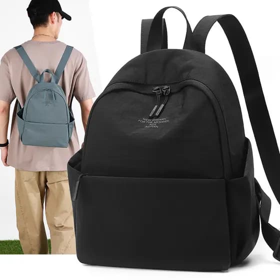 Mochila Masculina de Verão com Design Moderno, Mochilas Esportivas para Meninos, Mochilas Masculinas da Moda