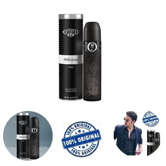 Perfume Cuba Milestone Eau de Toilette Masculino