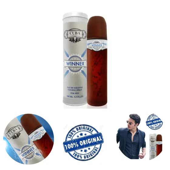 Perfume Cuba Winner Eau de Toilette Masculino