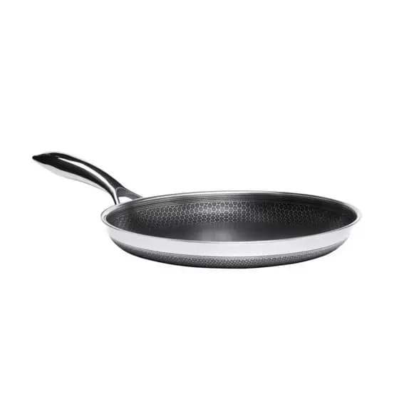 Frigideira em Aço Inox 32cm Hive CookingPro Oxford Sem Tampa