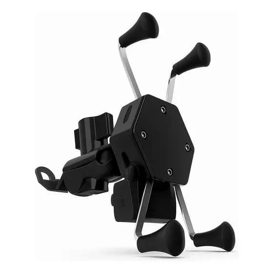 Suporte Moto Garra X Com Carregador Usb Universal P/ Celular