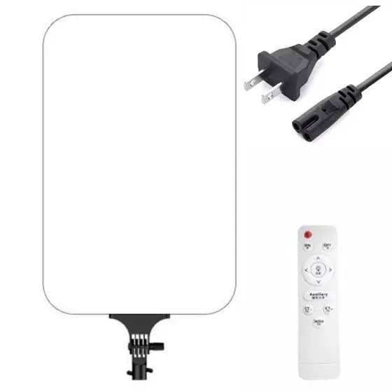 Iluminador LED Profissional GIGANTE 19 Polegadas + Controle Remoto Estúdio Vídeo e Foto