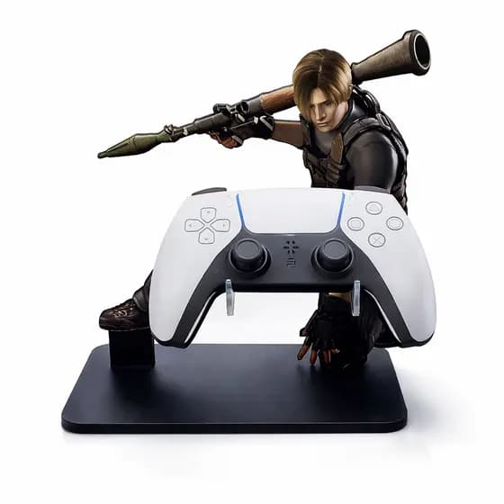Suporte Controles PS5 PS4 Xbox Resident Evil Personalizado MDF