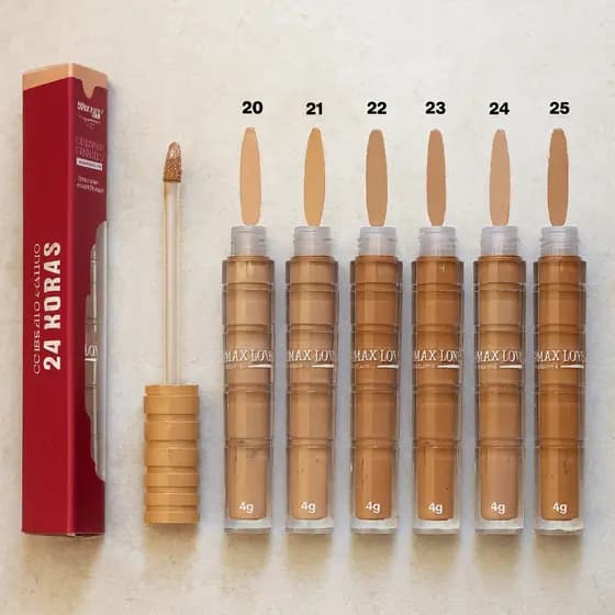 Corretivo Líquido 24 HORAS Max Love 4ml