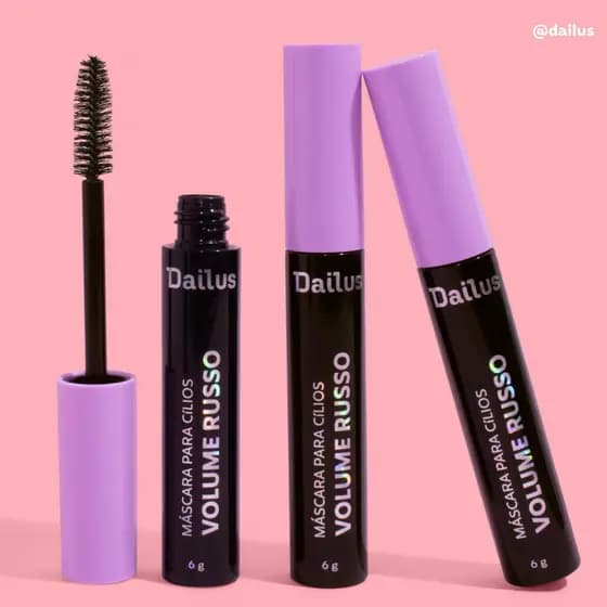 Máscara Para Cílios Volume Russo 6g - DAILUS