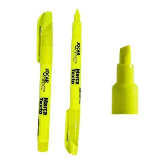 Caneta Marca Texto Amarelo Jocar Office