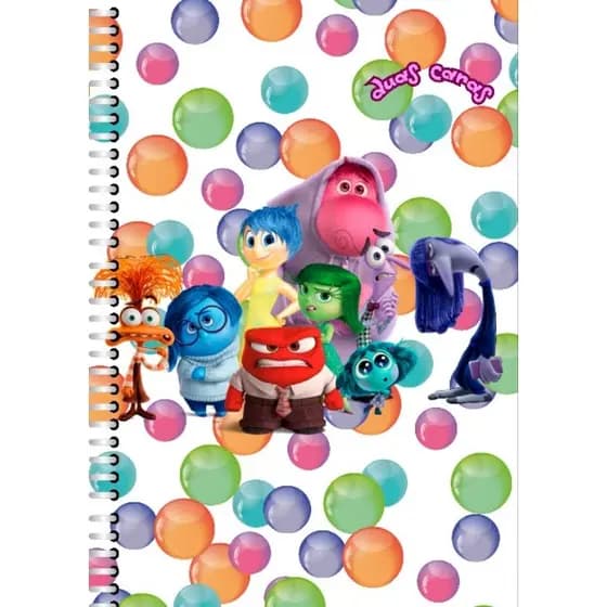 Caderno Universitário Divertidamente - Caderno Universitário A4 A5 - Envio imediato