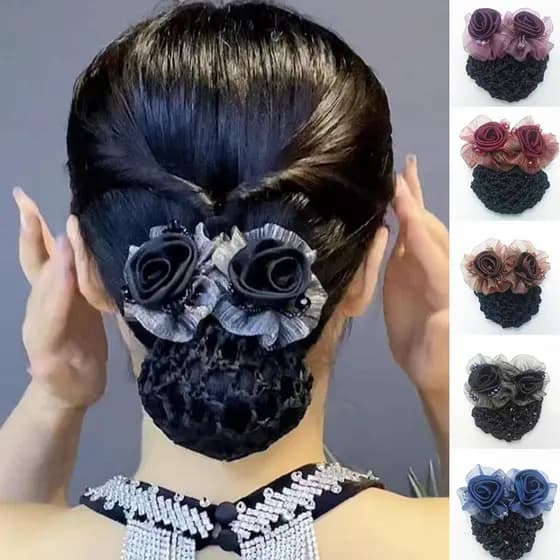 Floreira Panela Bolsa Para Cabelo Clip De Rede Profissional Mola Vôo De Enfermeira