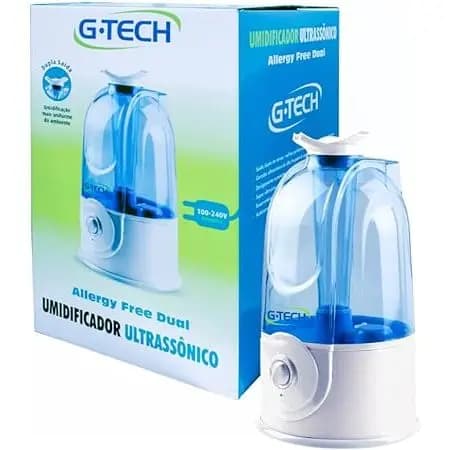 Umidificador G-Tech Allergy-Free Dual Original 3L Bivolt Ultrassônico