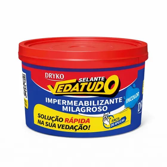 Impermeabilizante Para Infiltrações Invisível Transparente Milagroso Dryko 300g