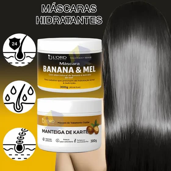 Máscara Hidratante Tratamento Capilar Hidratação & Proteção