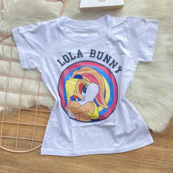 Blusa infantil com estampa para meninas