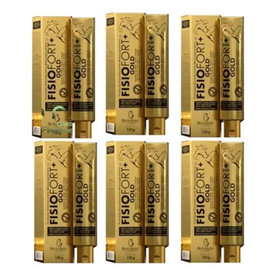Pomada Fisiofort Gold 150g Bio Instinto - 6 unidades