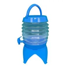 Jarra de Suco Sanfonada para Acampamento Retrátil 5,5L