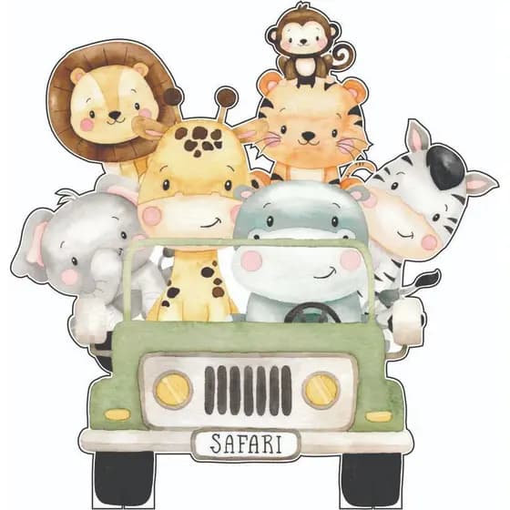 Display Safari Jeep 70 cm