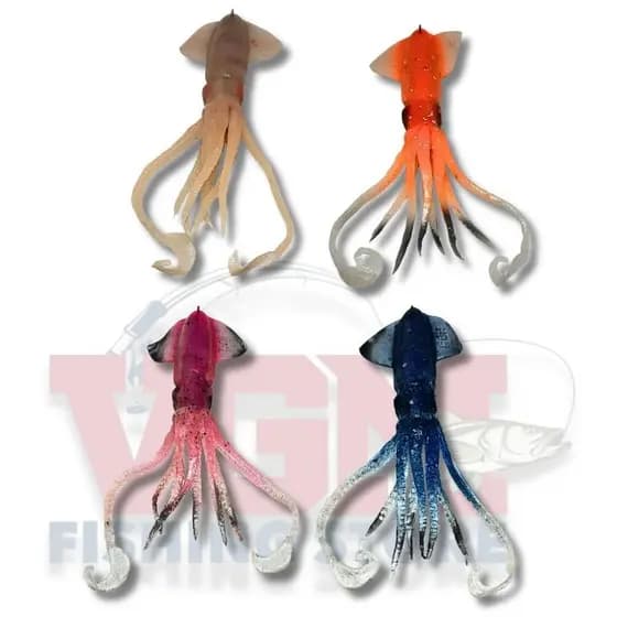 ISCA FJD HUNTER SQUID 290G | ISCA SOFT | SLOW PITCH JIGGING | ISCA ARTIFICIAL | METAL JIGGING