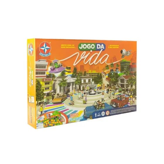 Jogo da Vida Novo App Estrela Tabuleiro Interativo Com App Infantil Educativo