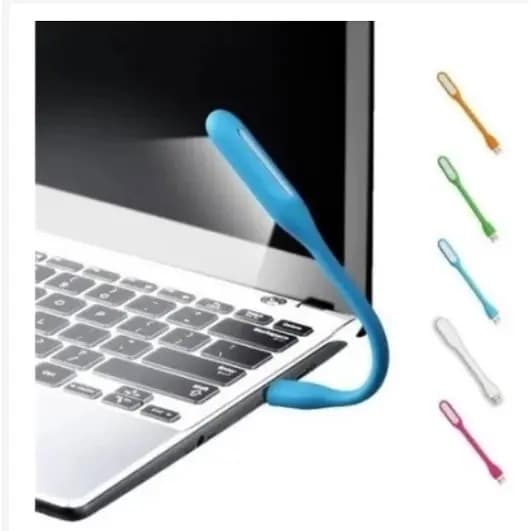 Mini Lâmpada Flexível Usb Led Para Mesa De Acampamento / Leitura / Lâmpada De Leitura Para Banco De Potência