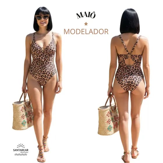 maio feminino modelador efeito cinta com detalhes argola disfarça a barriga valoriza seu corpo verao