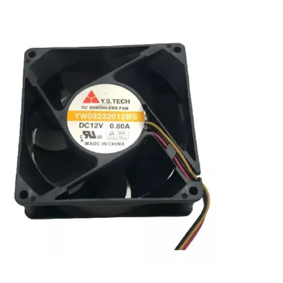 MICROVENTILADOR 92X92X32 12V COM ROLAMENTO